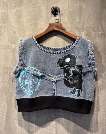 Ruay Gigantic Milky Blue Lining