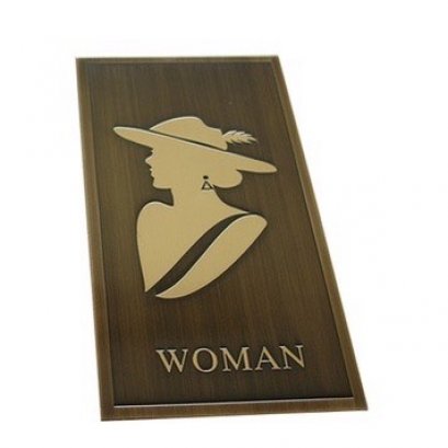 ป้ายห้องน้ำ แบบที่ 39 ป้ายห้องน้ำอะคลิลิค และไม้ยางพารา Acrylic Wood minimal สไตล์มินิมอล modern โมเดริ์น nordic นอร์ดิก