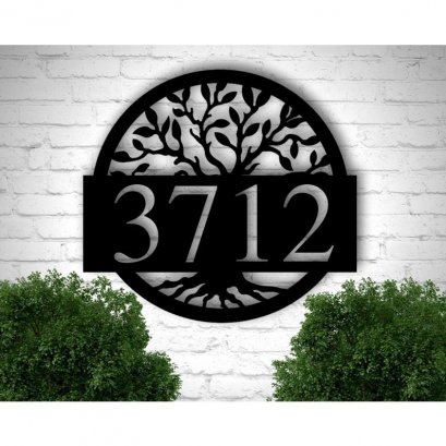 ป้ายบ้านเลขที่-แบบที่ 12 เลขที่บ้าน/ข้อความแจ้งในแชท (มีไซส์จัมโบ้ 1.2เมตร) อะคริลิค พลาสวูด มินิมอล โมเดริน ตกแต่งผนัง