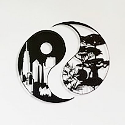 ภาพหยินหยาง แบบที่ 3 I Yin Yang I หยินหยาง I ภาพหยินหยาง ภาพติดผนังหยินหยาง ภาพมงคล รูปมงคล อะคริลิค หยินหยาง ภาพของขวัญของฝา