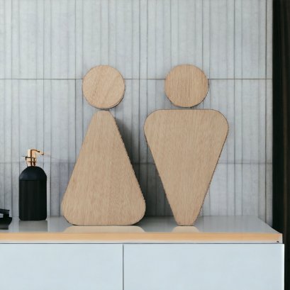 ป้ายห้องน้ำ แบบที่ 2