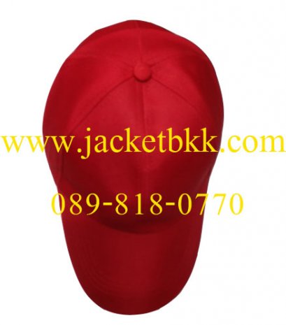 หมวกแก๊ปผ้าลีวายสีแดง