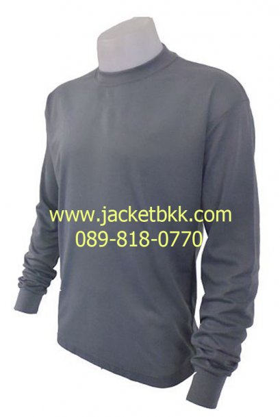 เสื้อคนงาน-สีเทาควันบุหรี่