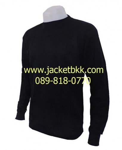 เสื้อคนงานแขนยาว-สีดำ