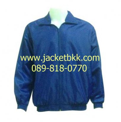 แจ็คเก็ตผ้าร่ม สีน้ำเงิน