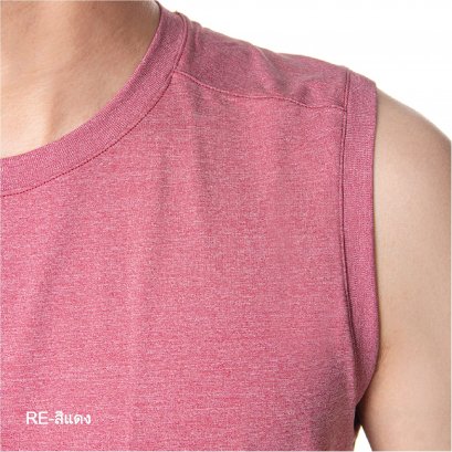 เสื้อคอกลมแขนกุด รุ่น Extra Dry รหัส SRCP02 สีแดง