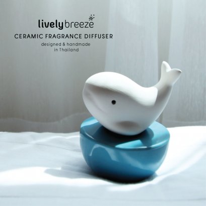 Willy Whale - Ceramic Aroma Diffuser วาฬวิลลี่ เซรามิกกระจายกลิ่นหอม