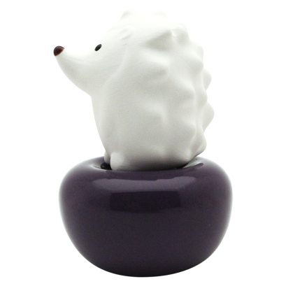 Mini Hedgehog Ceramic Diffuser for desktop or car เม่นจิ๋วเซรามิคกระจายกลิ่นหอม