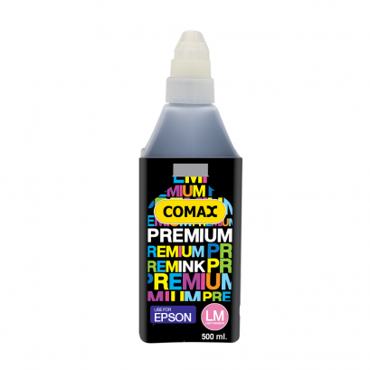 หมึกเติมสำหรับ EPSON สีชมพูอ่อน 500 ml. โคแมกซ์