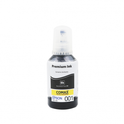 หมึกเติมสำหรับ EPSON (001) สีดำ 127 ml. โคแมกซ์