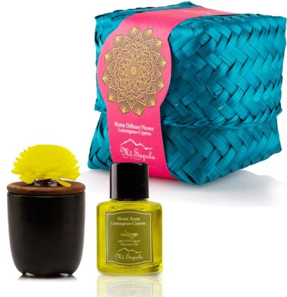 Home Diffusing Flower, Lemongrass-Cypress, 30ml.