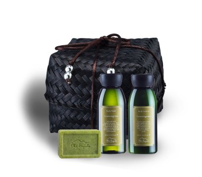Small Bamboo Gift Set, Lemongrass