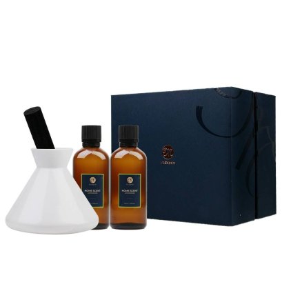 Vase Diffuser, White, Lemongrass, 2x100ml.