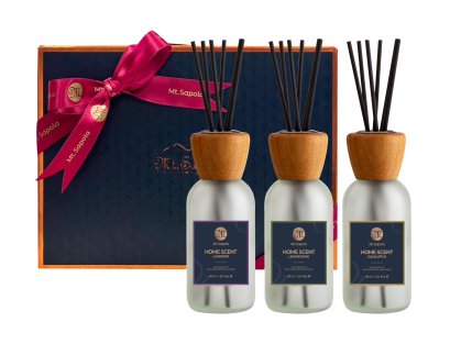 Home Scent Gift Set, 3x60ml Home Scents (Eucalyptus, Lavender, Lemongrass)