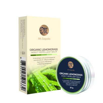 Organic Lemongrass Insect Repellent Balm