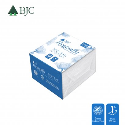 กระดาษเช็ดปากป๊อปอัพ บีเจซีฯ สเปเชียล 200 แผ่น