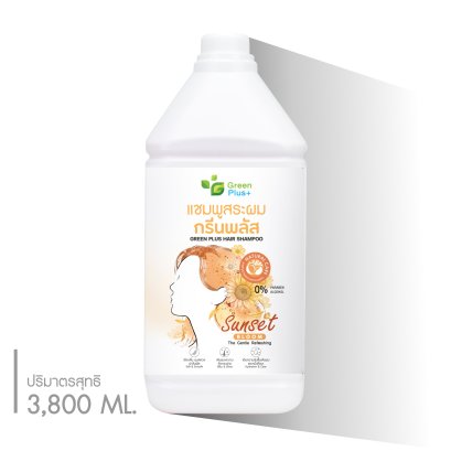 GREEN PLUS HAIR SHAMPOO : ROMANCE