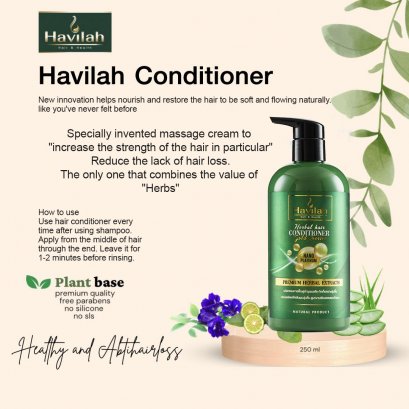 HAVILAH HERBAL HAIR CONDITIONER GOLD SERIES.