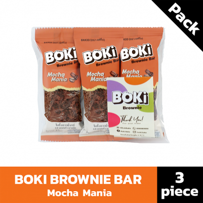 BOKI Brownie Bar Mocha Mania 1 pack