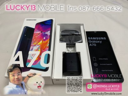 A70 BLACK TH สภาพมือ 1 ใหม่ 100% แค่แกะเชคสภาพ เพียง 11,900฿ เท่านั้น !!