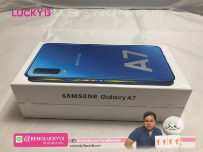 A7 2018 64GB BLUE TH มือ 1 ยังไม่แกะซีน ใหม่ 100% เพียง 7,500฿ เท่านั้น !!