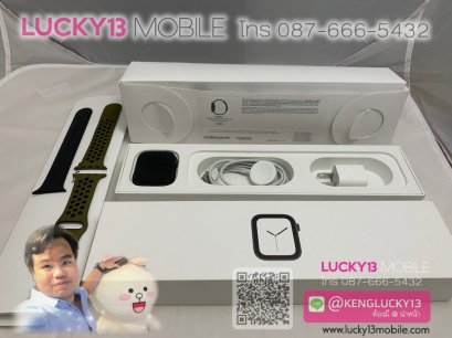 APPLE WATCH4 44MM BLACK สภาพงามๆยกกล่อง เพียง 11,500฿ เท่านั้นค้าบ !!