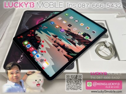 IPADPRO 11 นิ้ว 256GB WIFI SPACEGRAY ศูนย์ไทย TH มือ 2 สภาพกลางๆ