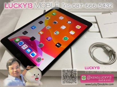 IPAD GEN 7 10.2" 32GB CELLULAR สภาพดี ยกกล่อง ประกันเหลือ เพียง 11,500฿ เท่านั้นจ้า !!