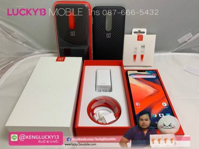 ONEPLUS6 8/256GB BLACK สภาพงามสุด 99.99% ใหม่กริ๊บ เพียง 15,900฿ เท่านั้น !!