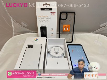 PIXEL4 XL 128GB WHITE สภาพงามสุด 99.99 สวยกริ๊บ 21,900฿ เท่านั้นจ้า !!