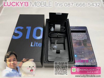 S10LITE PRISM BLUE ติดสัญญา lock เครือข่าย ครบยกกล่อง