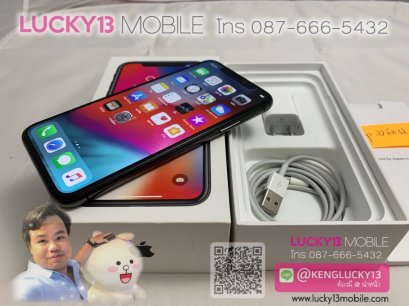 IPHONE X 256GB SPACEGRAY TH สภาพสวยกริ๊บ ประกันเหลือ ถูกๆเพียง 22,900฿ เท่านั้น !!