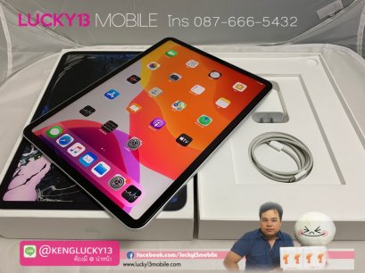 iPad PRO 11" 256GB WIFI SILVER ศูนย์ไทย TH อปก แท้ครบยกกล่อง สภาพนางฟ้า สวยจัด เพียง 21,900฿