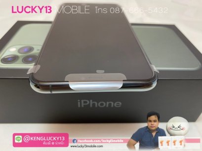 IPHONE 11PROMAX 256GB MIDNIGHT GREEN มือ 1 ยังไม่ใช้งาน ใหม่ เพียง 37,500฿ 