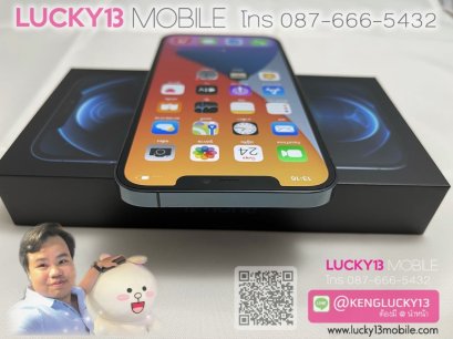 iPhone 12PROMAX 256GB PACIFIC BLUE ศูนย์ไทย มือสอง