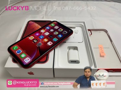 iPhone XR 64GB RED PRODUCT TH สภาพงามสุด 99.99 ใหม่กริ๊บ เพียง 24,900฿ เท่านั้น !!