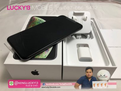 iPhone XSMAX 256GB SPACEGRAY TH มือ 1 ใหม่ แถมจาก รถ benz