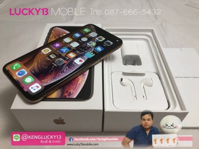 iPhone XS 256GB GOLD TH สภาพงามสุด 99.99% ใหม่กริ๊บ เพียง 38,900฿ เท่านั้น !!