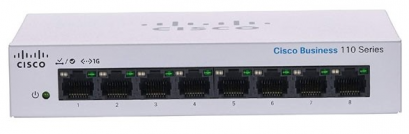 CBS110 Unmanaged 8-port GE, Desktop, Ext PS