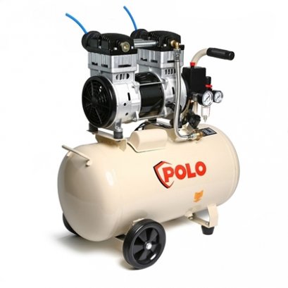 POLO Oil Free Air Compressor Model OFS11001-50, Motor Power 1.5 HP (1119 Watt), Tank Size 50 Litre, Max Pressure 8 Bar, Air Delivery 193 L/Min