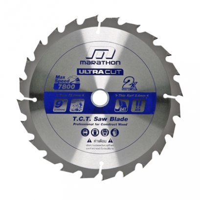 ULTRA TCT SAW BLADE 9” (230 MM) X 24T