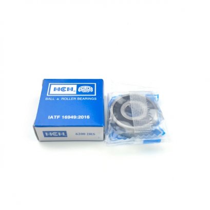 #6200 6200 ตลับลูกปืน ลูกปืน 2RS ฝายาง ยี่ห้อHCH