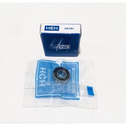 #628 628 ตลับลูกปืน ลูกปืน 2RS ฝายาง ยี่ห้อ HCH