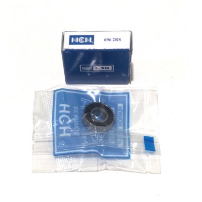 #696 696 ตลับลูกปืน ลูกปืน 2RS ฝายาง ยี่ห้อ HCH