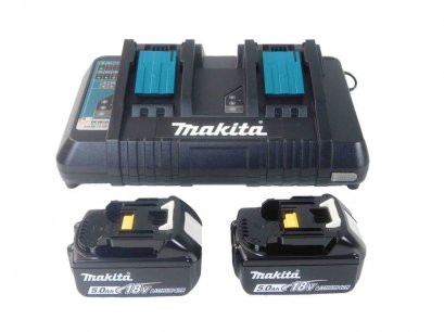 MKP3PT184 BATT BL1850 X4 + CHARGER + BOX