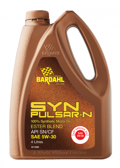 บาร์เดอล์ ซิน พัลซ่า 5W-30 (ขนาด 4 ลิตร) BARDAHL SYNPULSAR-N 5W-30 แถมฟรี ขนาด 1 ลิตร รหัส A325A922