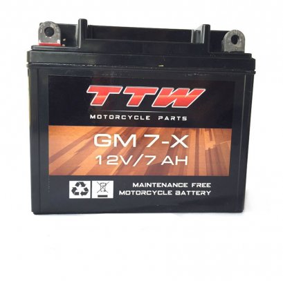 GM7-X แบตเตอรี่รถจักรยานยนต์