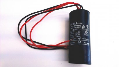 คาปาซิเตอร์ 10+4uf 450V.