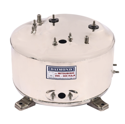 DAIMOND ถังปั๊มน้ำสแตนเลส 15 นิ้ว รุ่น 205-305P,Q,R ใช้กับปั๊มน้ำอัตโนมัติ MITSUBISHI รุ่น WP 205-305 P,Q,Q2,Q3,Q5,QS,R (ไดมอนด์)