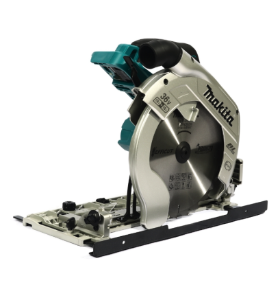 เลื่อยวงเดือนไร้สาย 36 โวลต์ ขนาด 9 นิ้ว  ความเร็วรอบตัวเปล่า 4,500 รอบ/นาที ไม่รวมแบตเตอรี่-แท่นชาร์จ (มากีต้า)